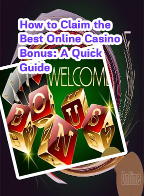 Best bonus on online casino