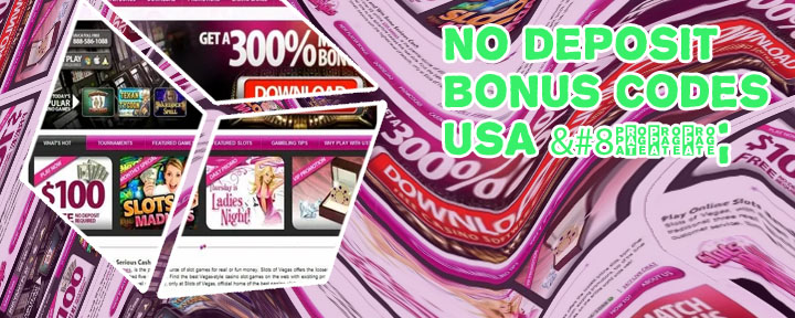 No deposit online casino bonus codes usa