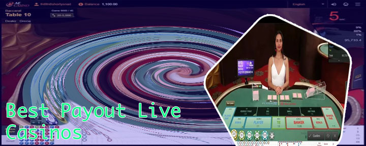 Top live casino sites